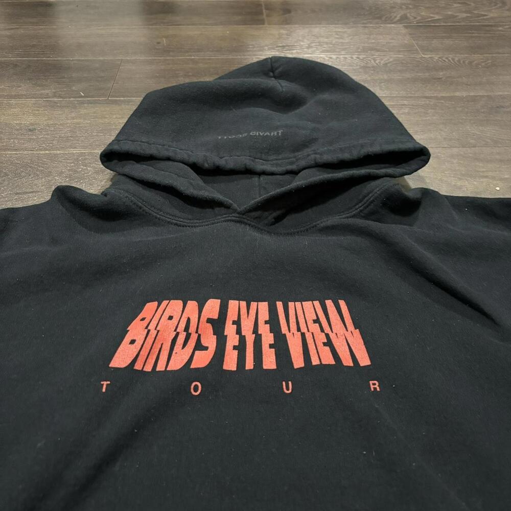 Classic Travis Scott Birds Eye view tour hoodie 2017